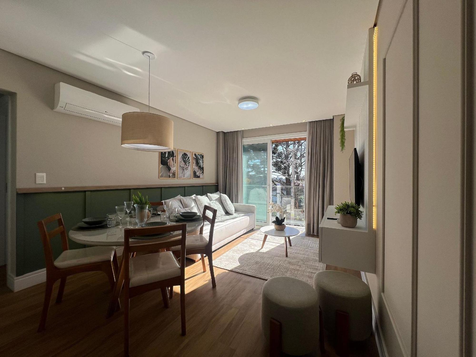 Apartamento Alpes 307 - Ape Novo Em Gramado C/ Garagem Exterior foto
