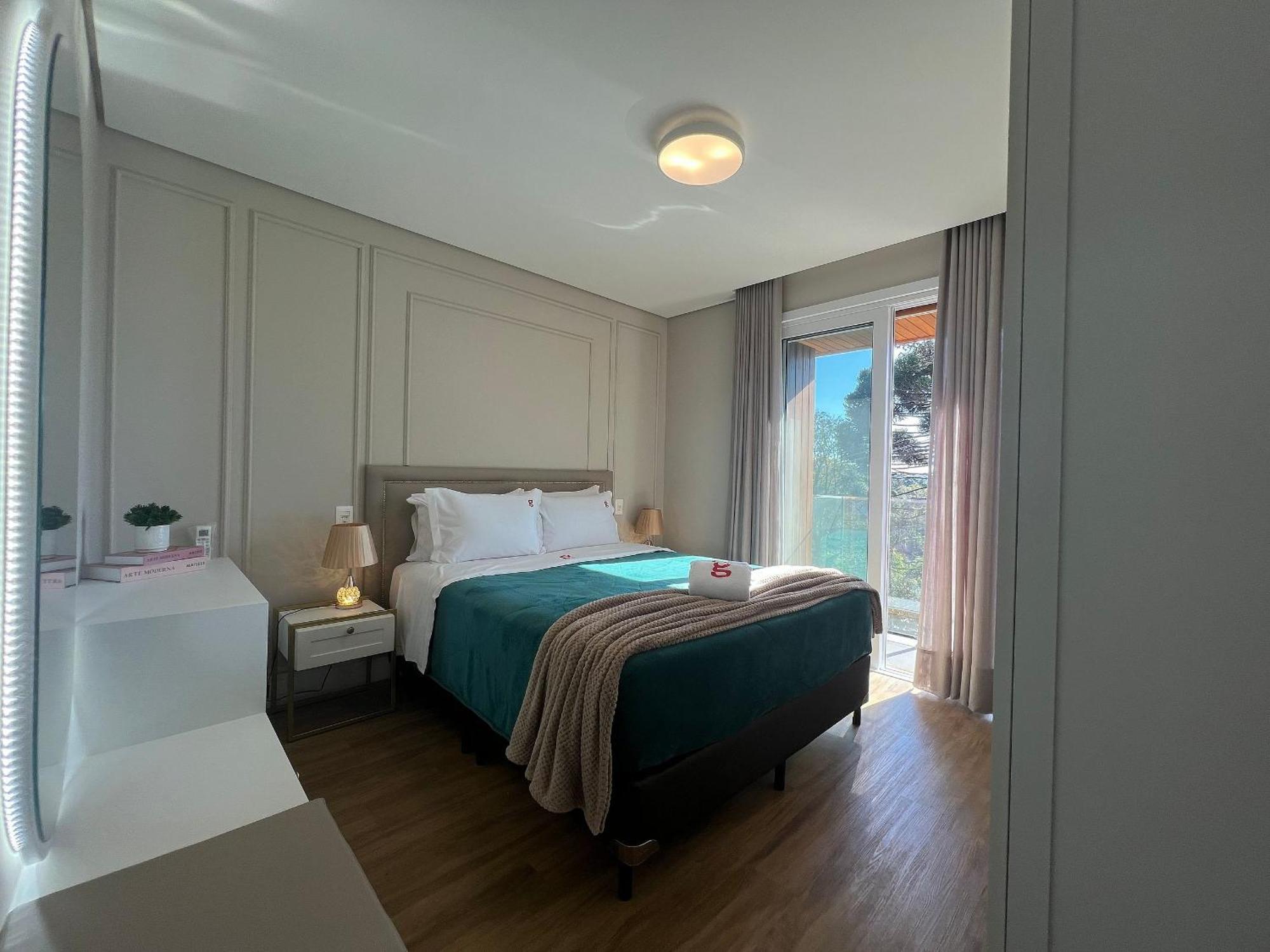 Apartamento Alpes 307 - Ape Novo Em Gramado C/ Garagem Exterior foto